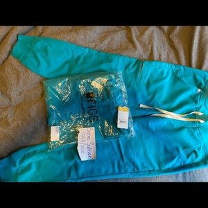 FIGS Limited Edition Teal Scrubs